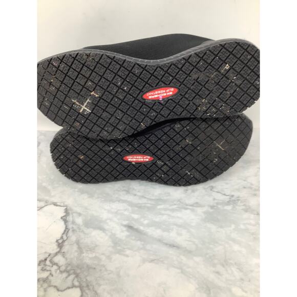 Skechers Women's 6.5 Black Work: Squad SR Sneaker Shoes Lace Up Comfort OS20-4 - Picture 11 of 11